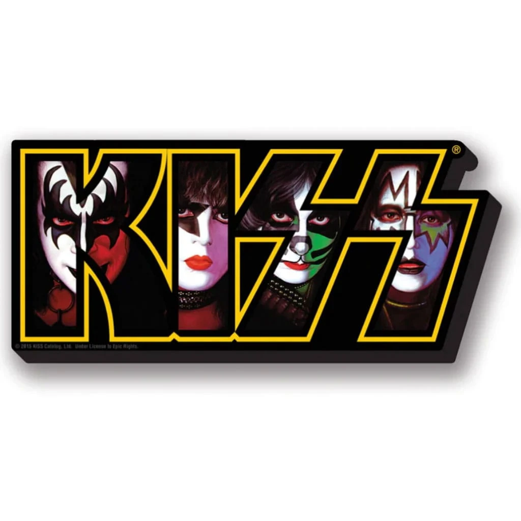 Kiss - Magnet Logo